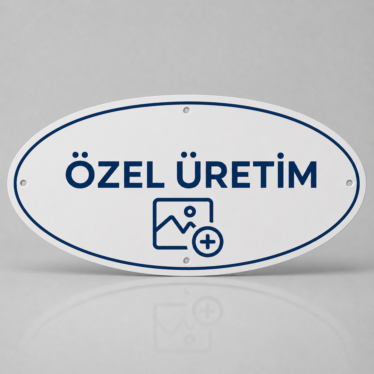 Kişiye Özel Oval Tabela