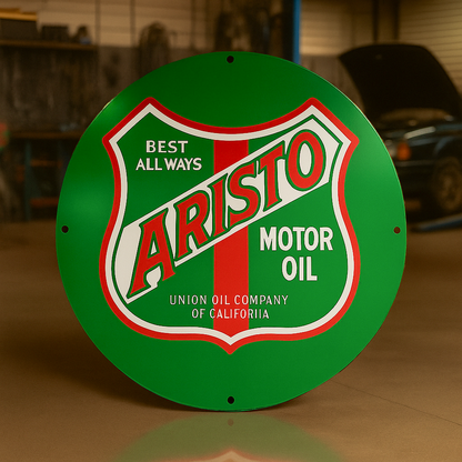 ARISTO Motor Oil Metal Tabela