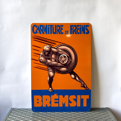 Bremsit Freins 1930 - Garage Metal Tabela