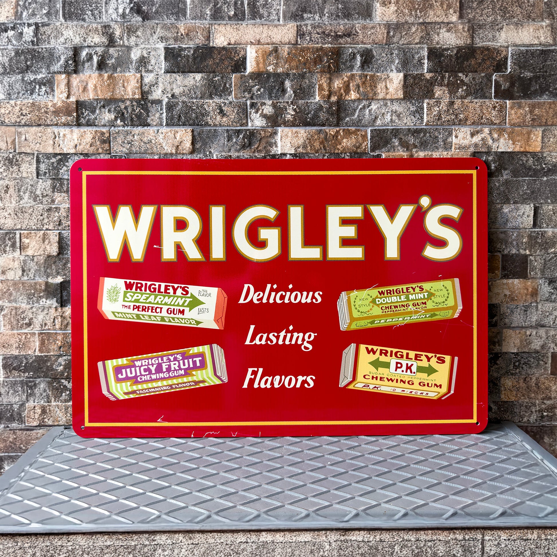 Wrigley's Metal Tabela