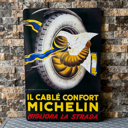 Michelin Bibendum Man Metal Tabela