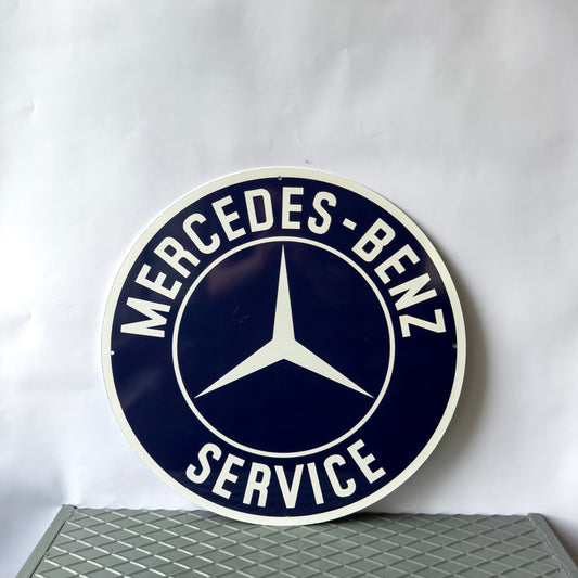 Mercedes Benz Service Metal Tabela