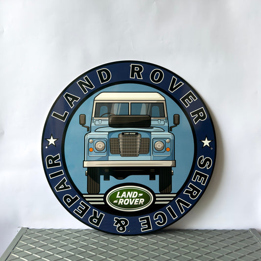 Land Rover - Home Metal Tabela