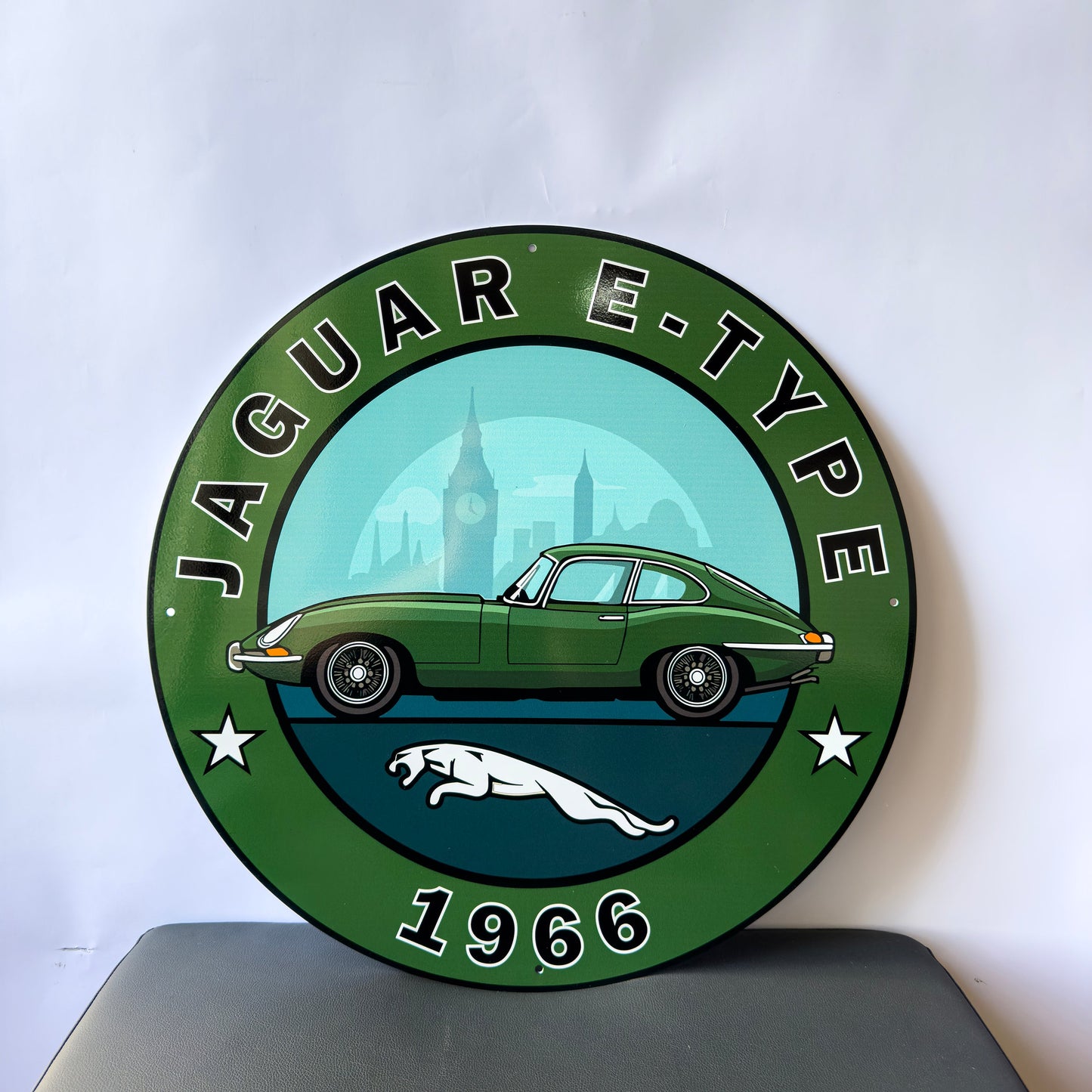 Jaguar - Jaguar E - Type Metal Tabela
