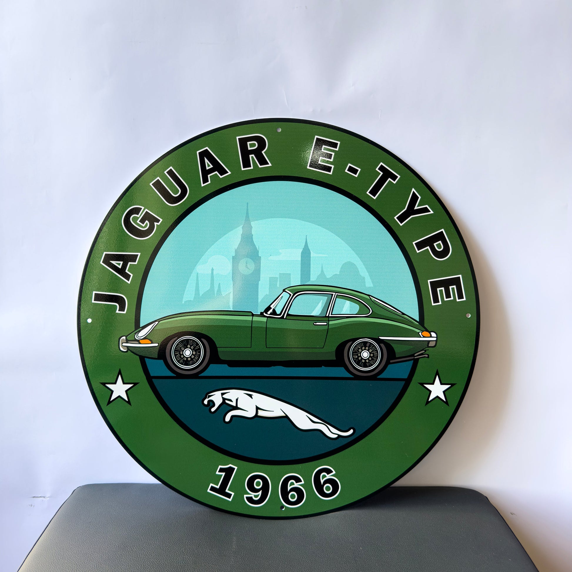 Jaguar - Jaguar E - Type Metal Tabela
