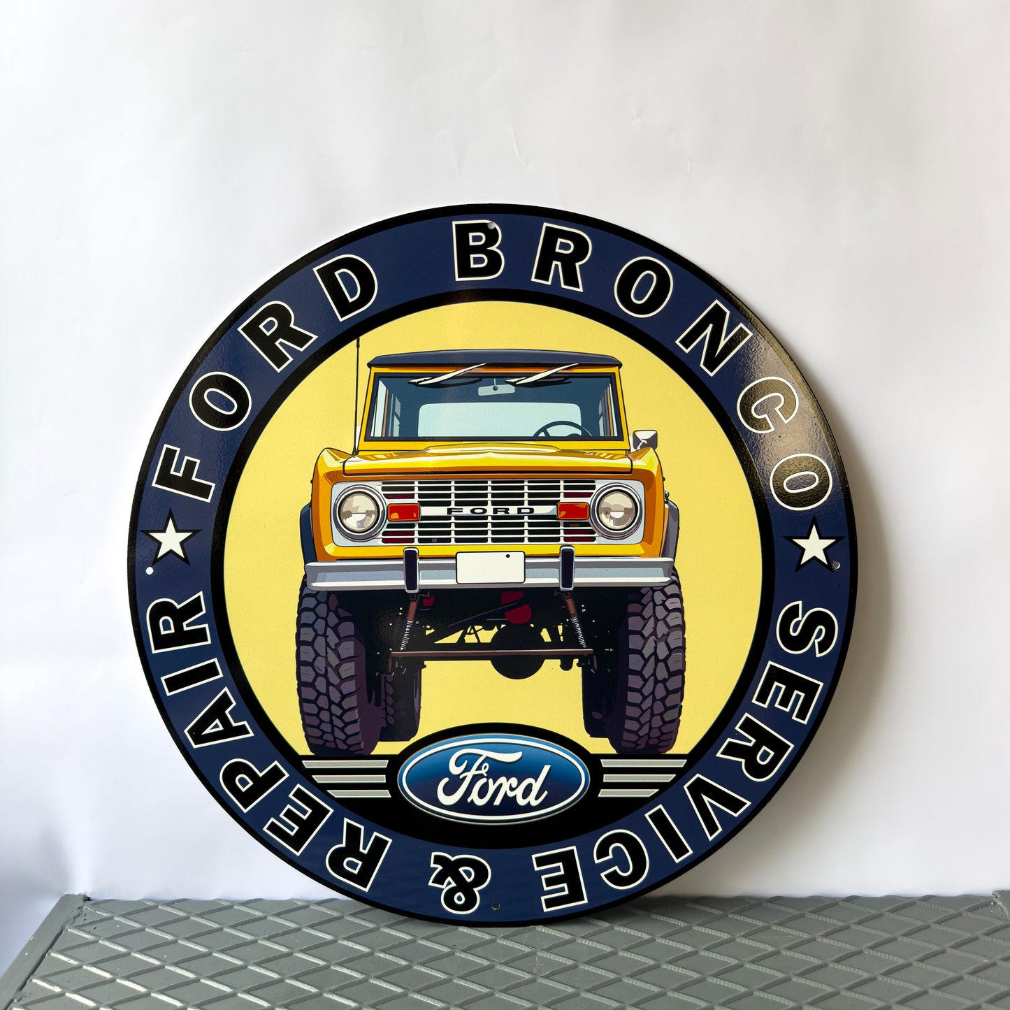 Ford Bronco Service Metal Tabela