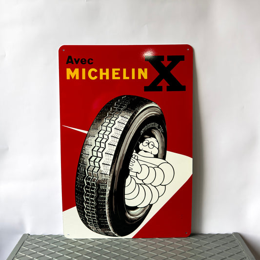 Michelin X, Bibendum Metal Tabela