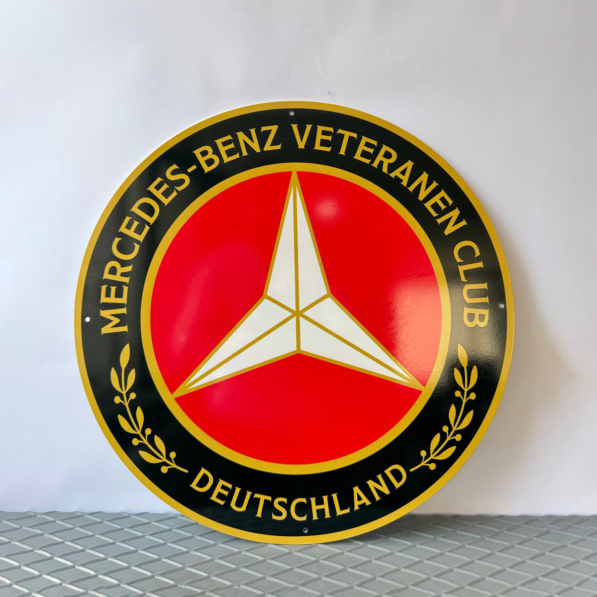 Mercedes Benz Veteranen Club Metal Tabela