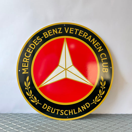 Mercedes Benz Veteranen Club Metal Tabela