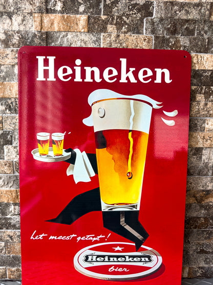Heineken Beer Metal Tabela