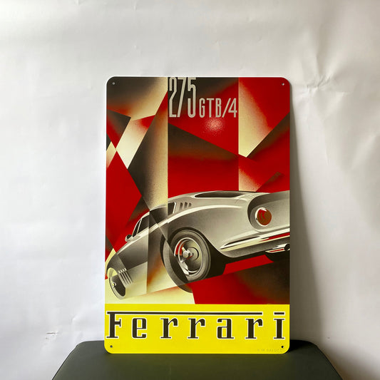 Ferrari 275 GTB Metal Tabela