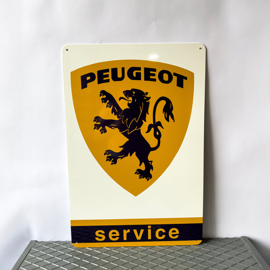 Peugot Service Metal Tabela