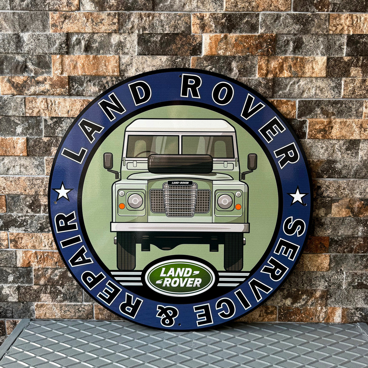 Land Rover - Home Metal Tabela