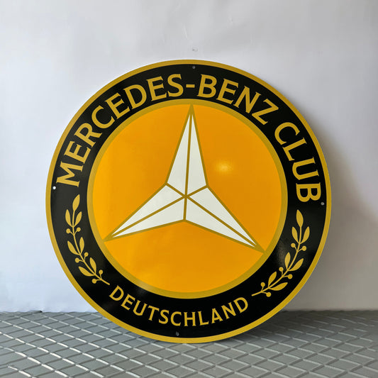 Mercedes Benz Club - XL Man Cave Metal Tabela