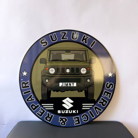 Suzuki Jimny - Garage Service Metal Tabela