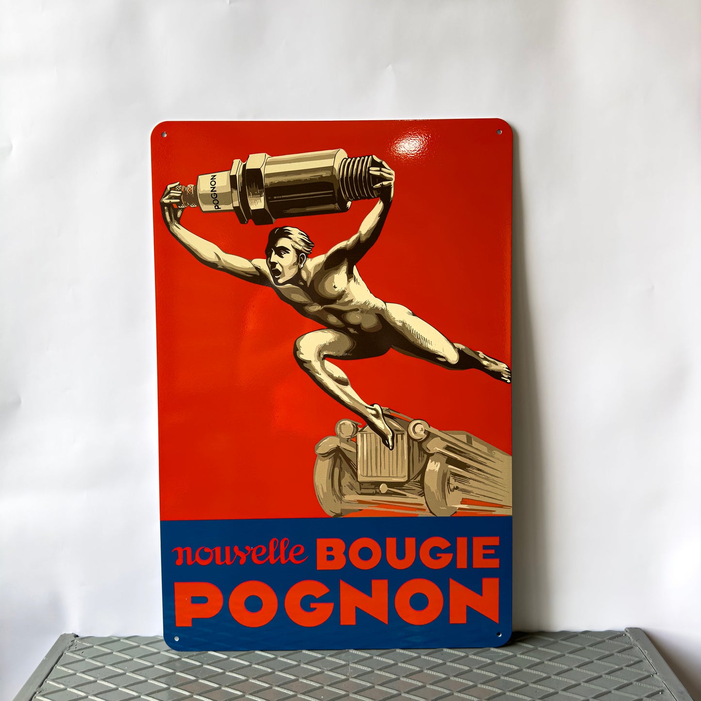 Bougie Pognon - Garage Metal Tabela