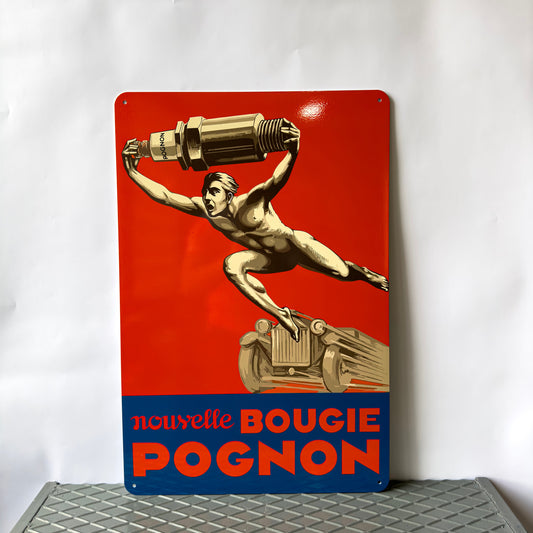 Bougie Pognon - Garage Metal Tabela