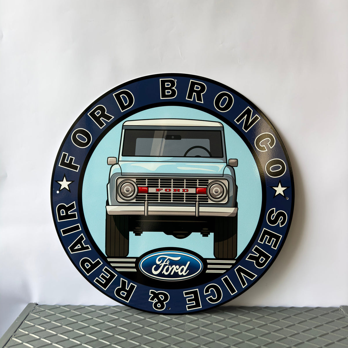 Ford Bronco Service Metal Tabela