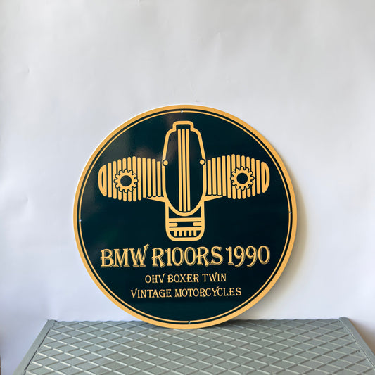 BMW R100RS - BMW Motorrad Metal Tabela