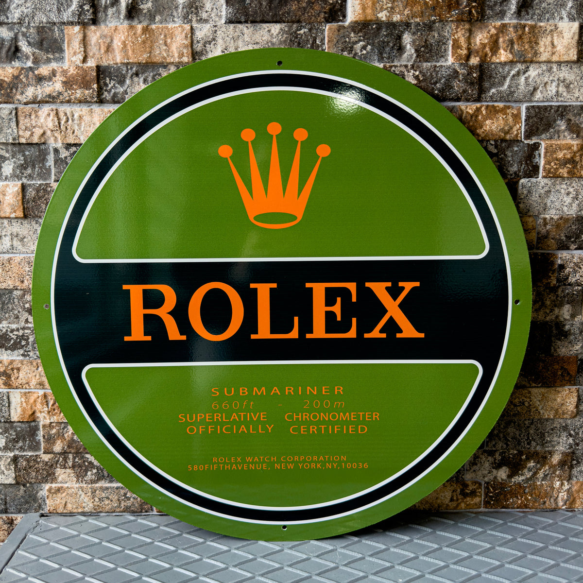 Rolex Submariner Green - Bar, Garage Metal Tabela