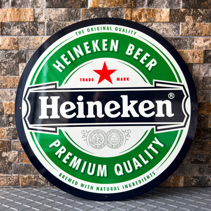 Heineken Beer - Bar Metal Tabela