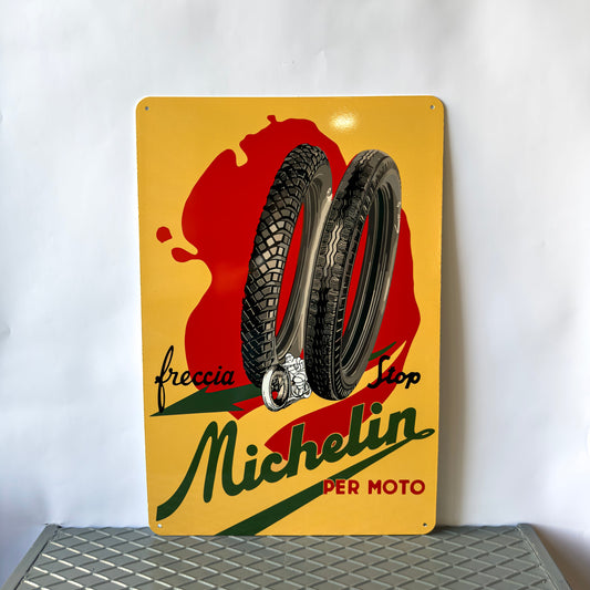Michelin Freccia Stop Metal Tabela