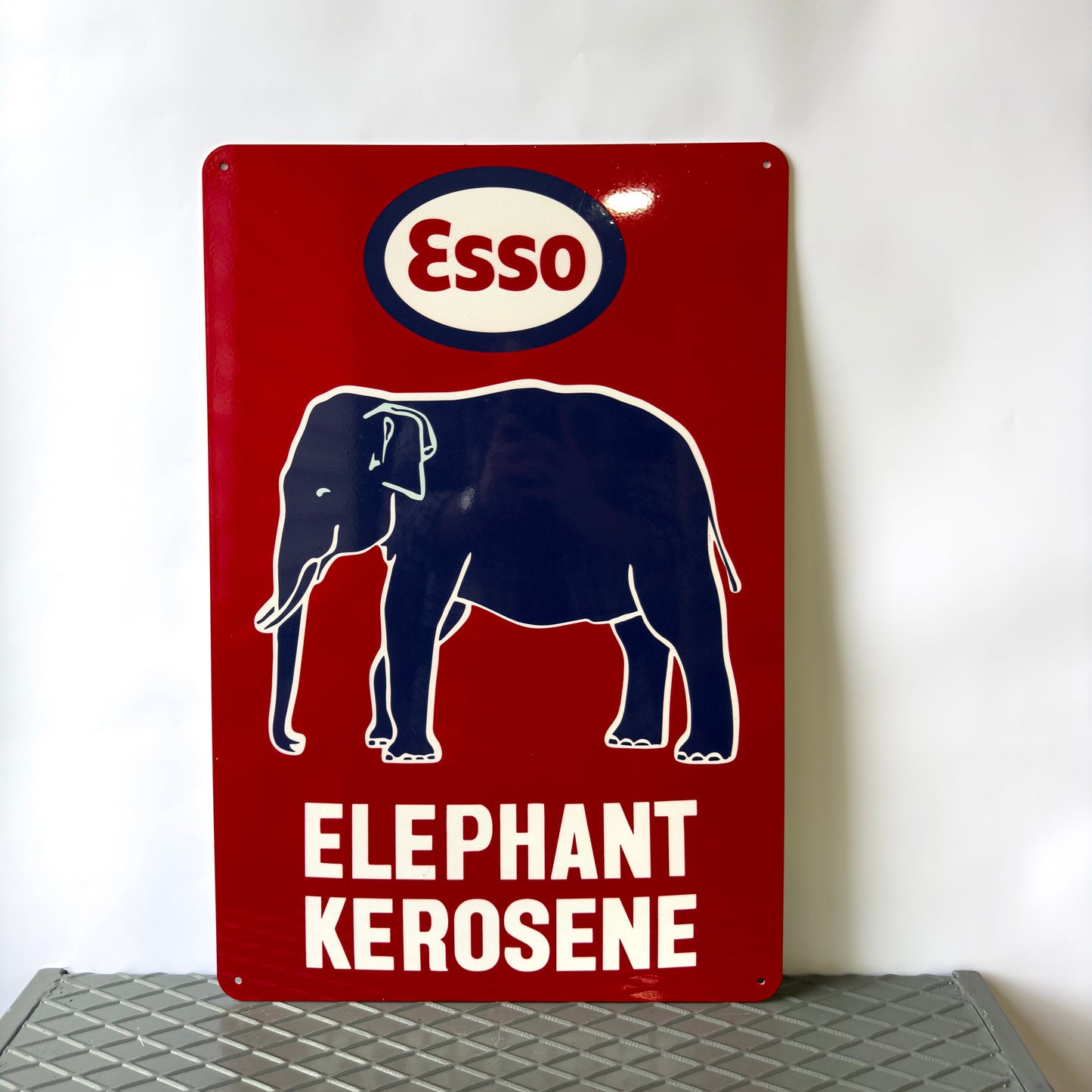 Esso Motor Oil Metal Tabela