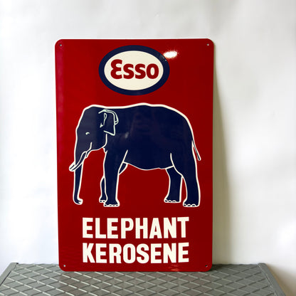 Esso Motor Oil Metal Tabela