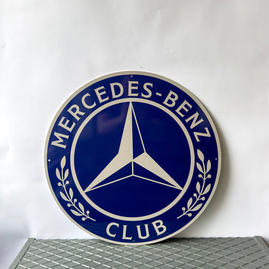 Mercedes Benz Club Metal Tabela