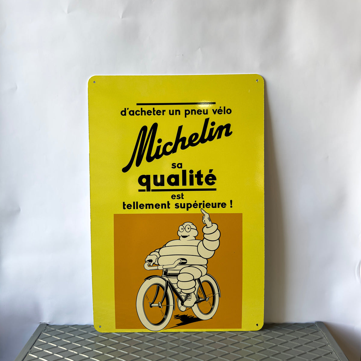 Michelin Sa Qualite Metal Tabela