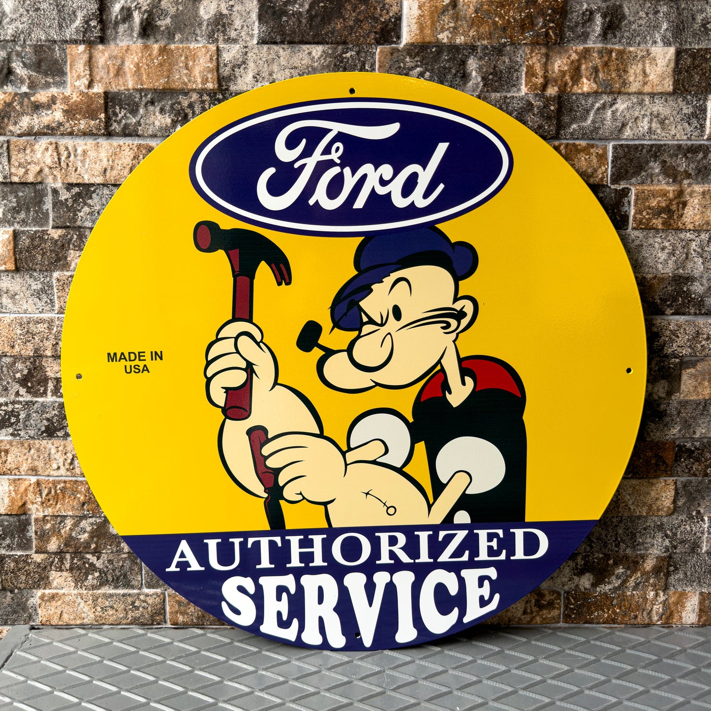 Ford Popeye Metal Tabela
