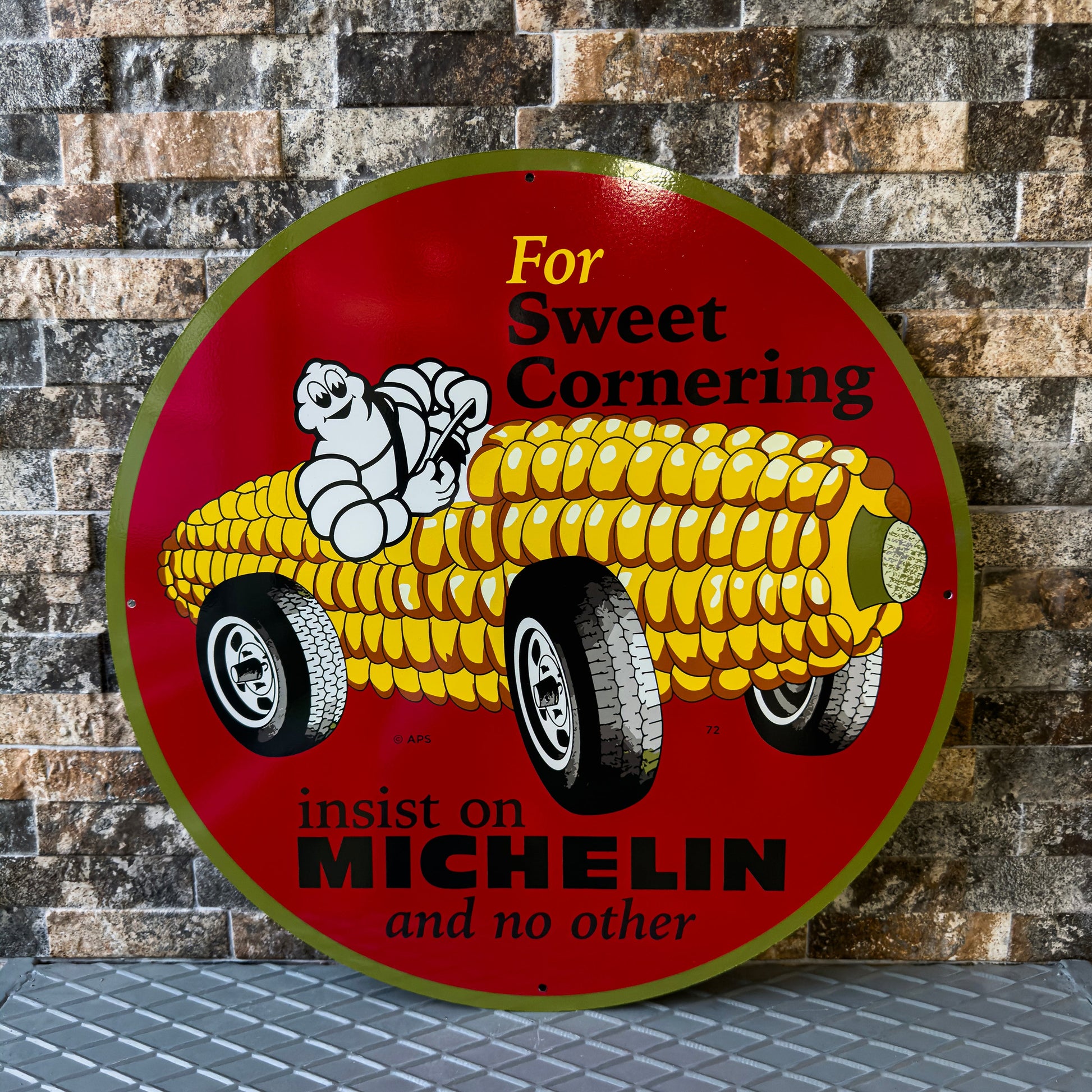 Michelin Tyres Metal Tabela