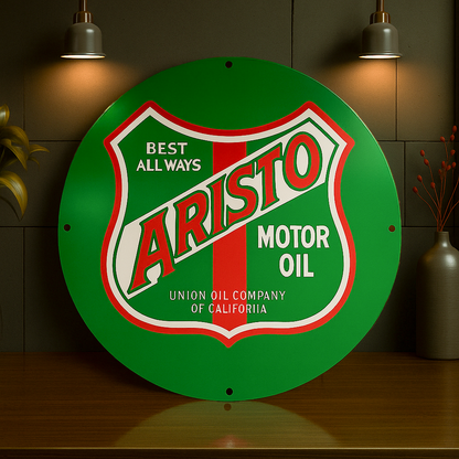 ARISTO Motor Oil Metal Tabela