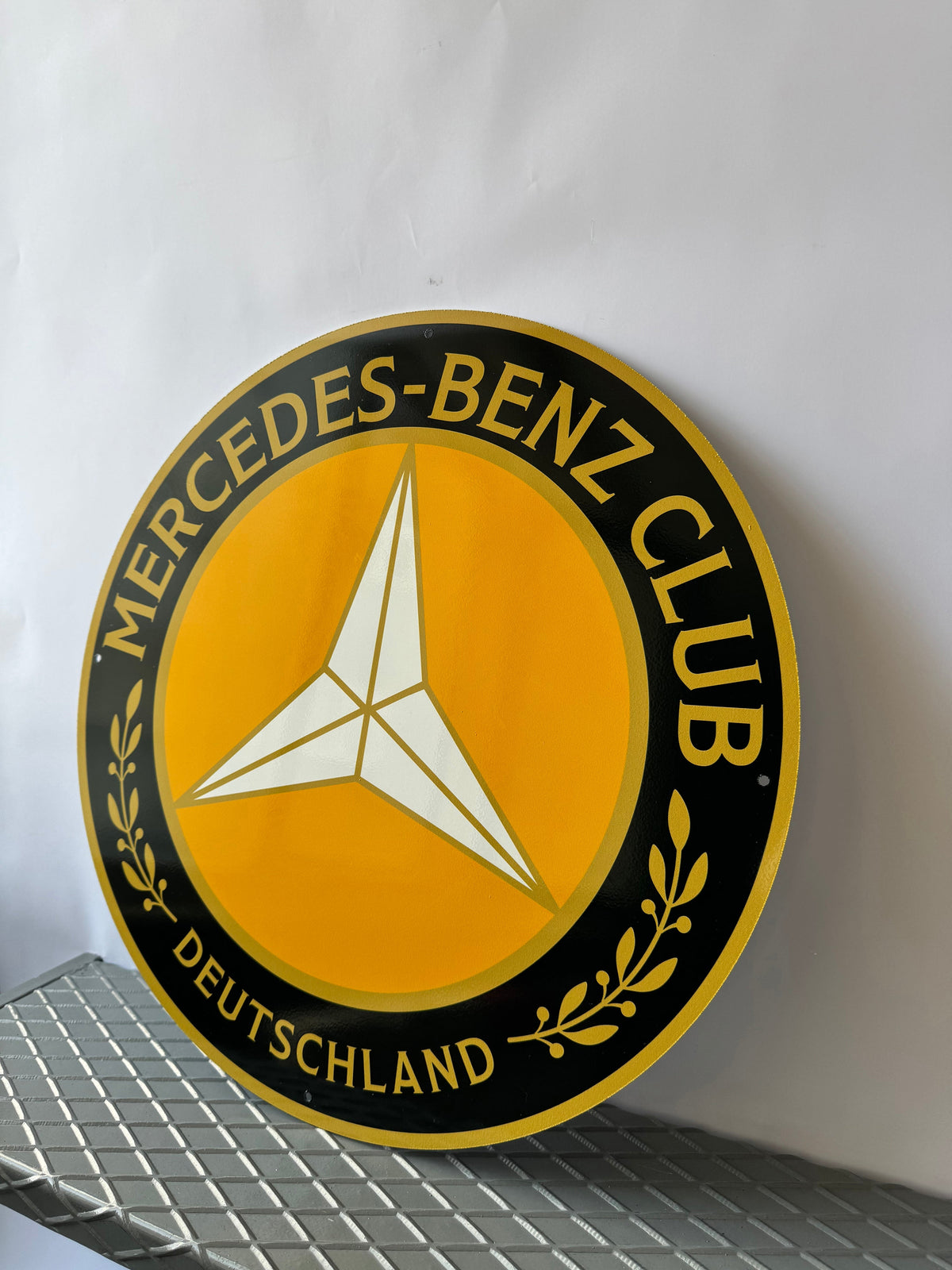 Mercedes Benz Club - XL Man Cave Metal Tabela