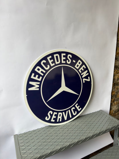Mercedes Benz Service Metal Tabela