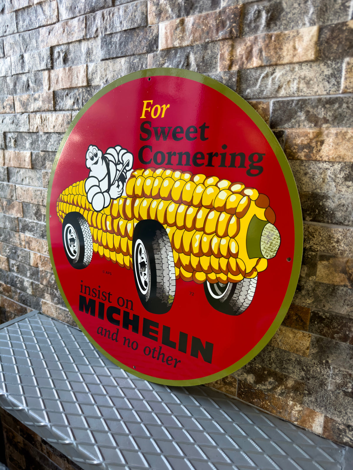 Michelin Tyres Metal Tabela