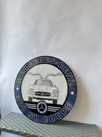 Mercedes Benz 300 SL Coupe Metal Tabela