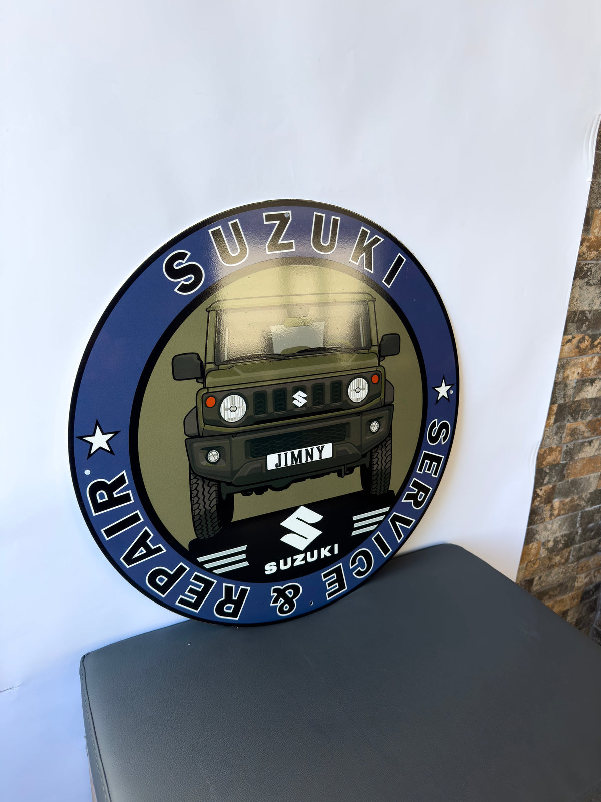 Suzuki Jimny - Garage Service Metal Tabela