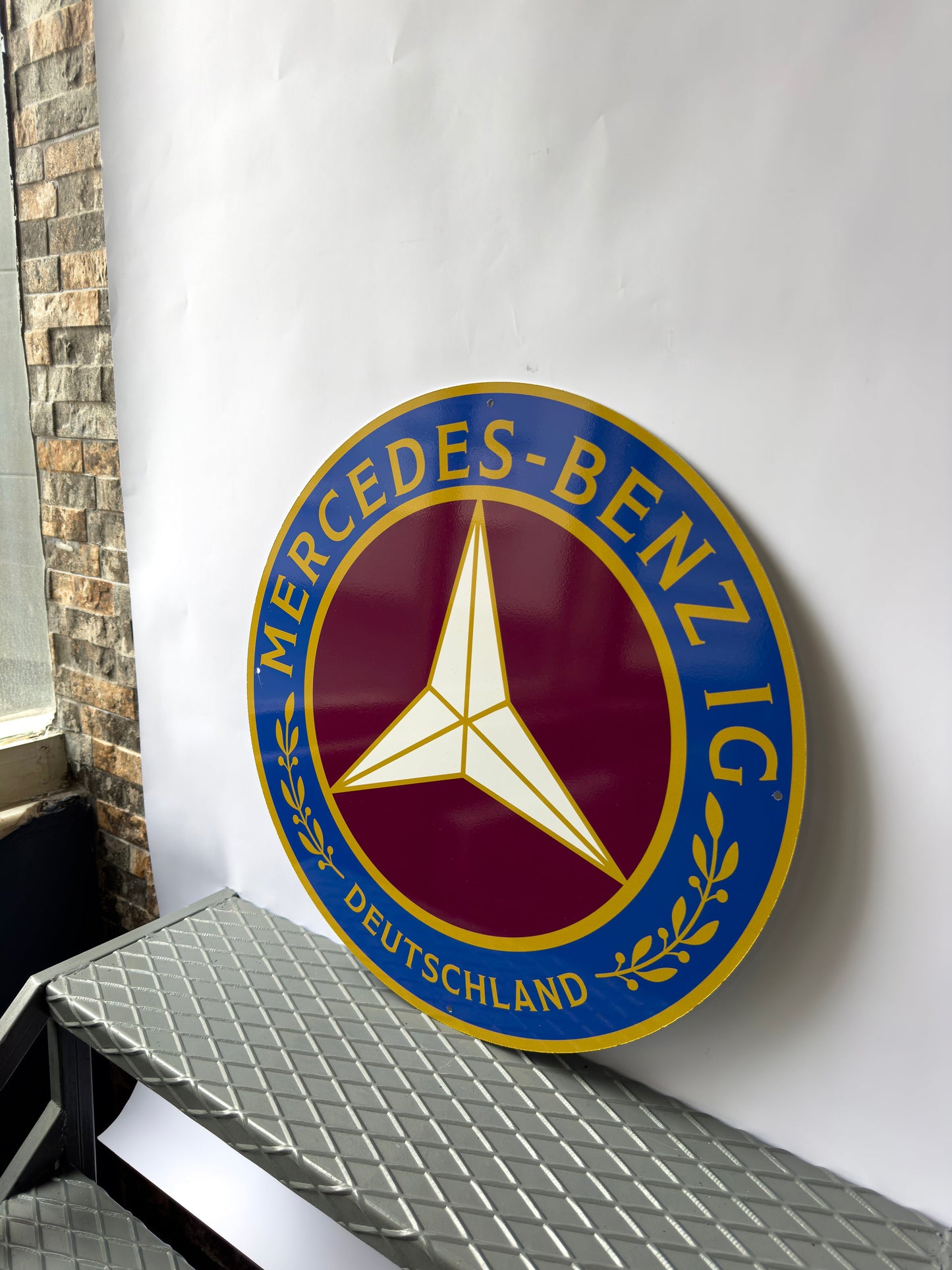 Mercedes Benz IG Club Metal Tabela