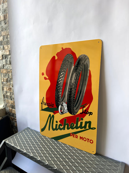 Michelin Freccia Stop Metal Tabela