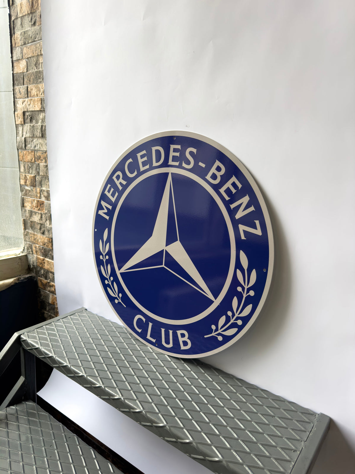 Mercedes Benz Club Metal Tabela