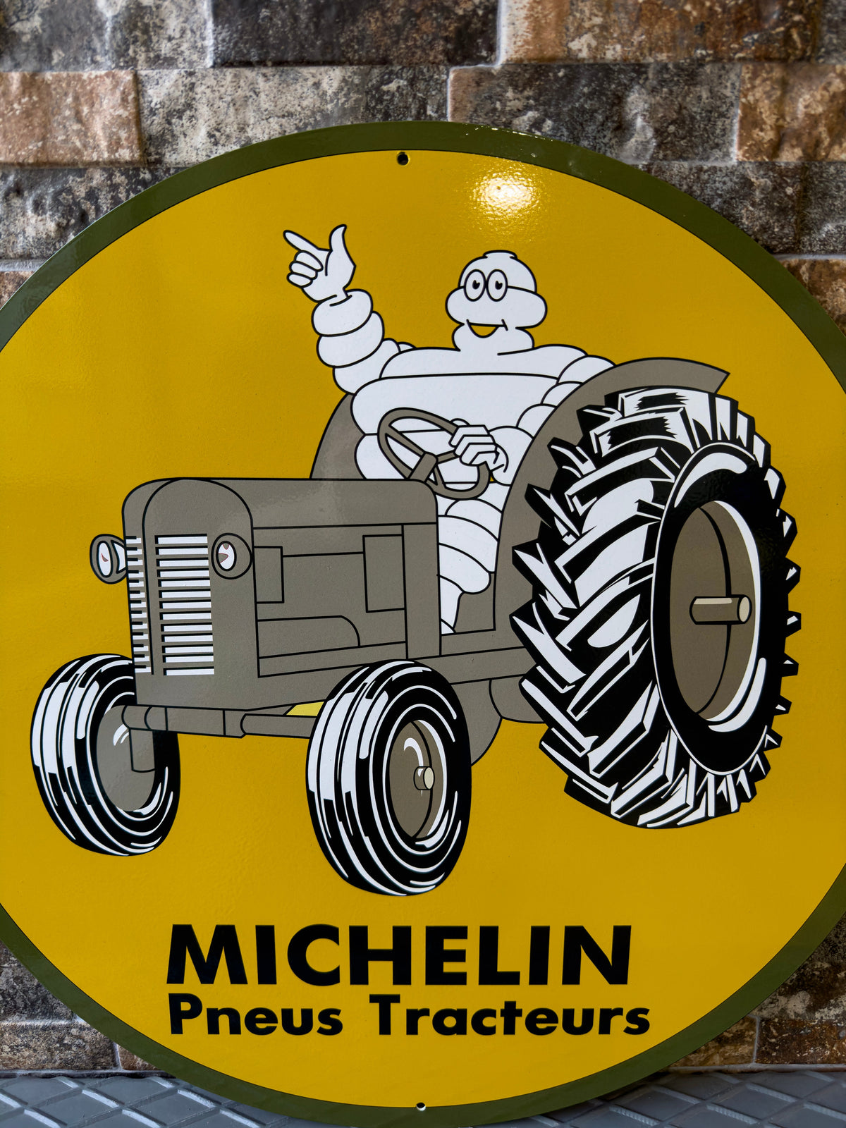 Michelin Pneus Tracteurs Metal Tabela