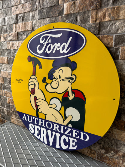 Ford Popeye Metal Tabela