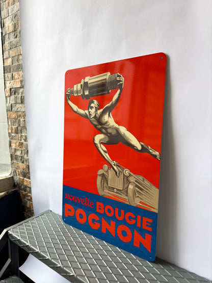 Bougie Pognon - Garage Metal Tabela