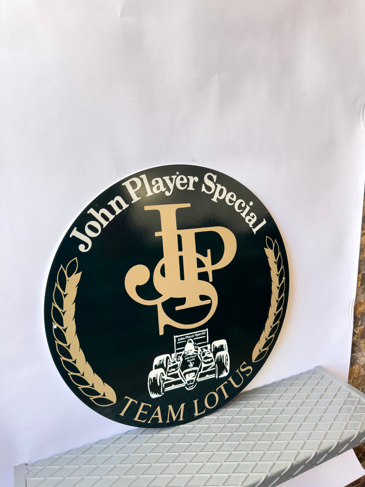 Team Lotus - John Player Special Metal Tabela