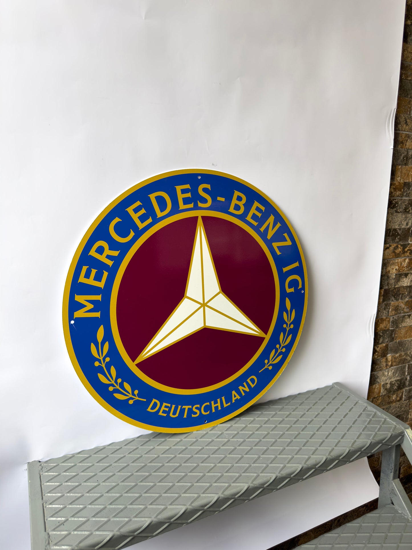 Mercedes Benz IG Club Metal Tabela