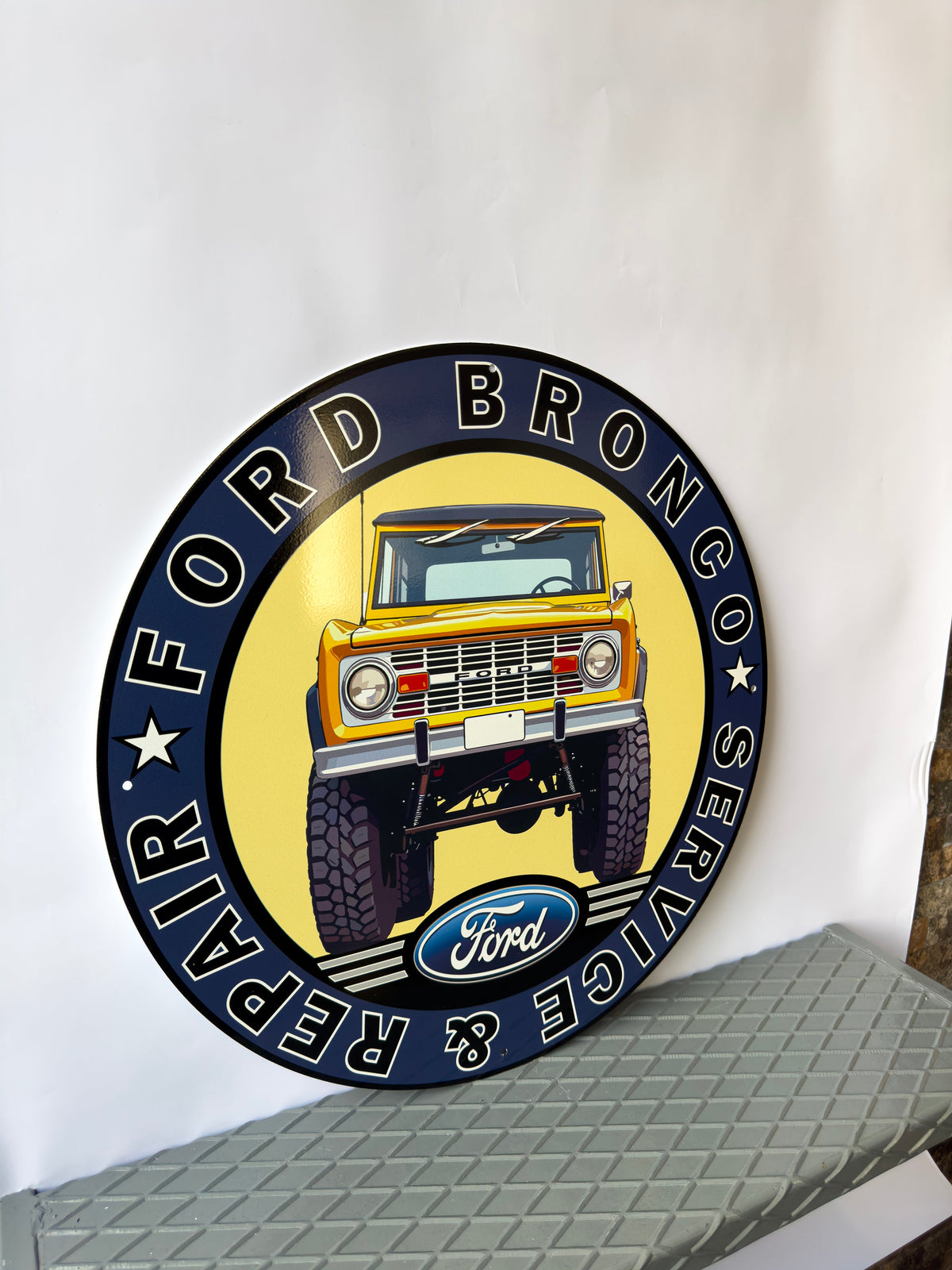 Ford Bronco Service Metal Tabela