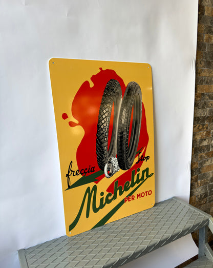 Michelin Freccia Stop Metal Tabela