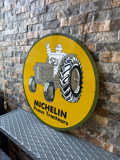 Michelin Pneus Tracteurs Metal Tabela