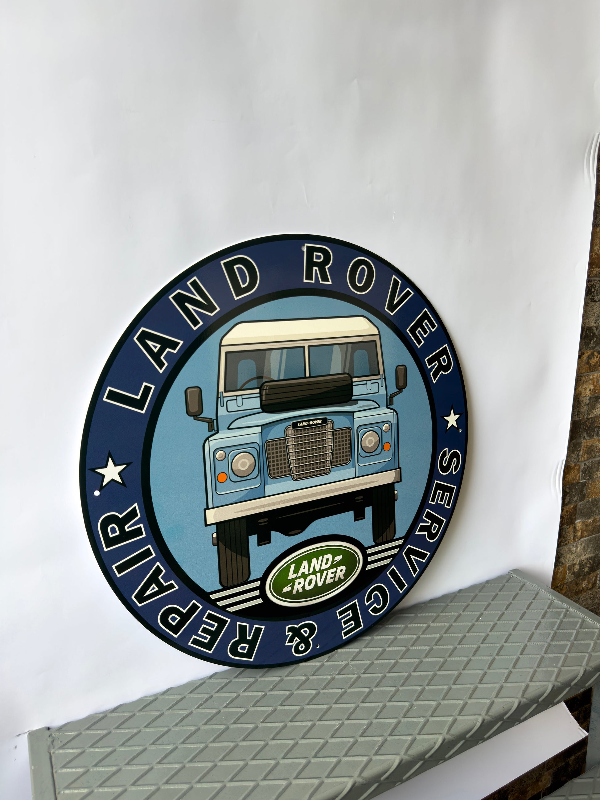 Land Rover - Home Metal Tabela